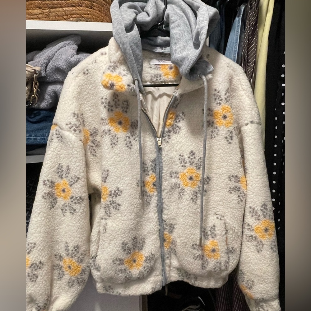 Floral Fleece Jacket